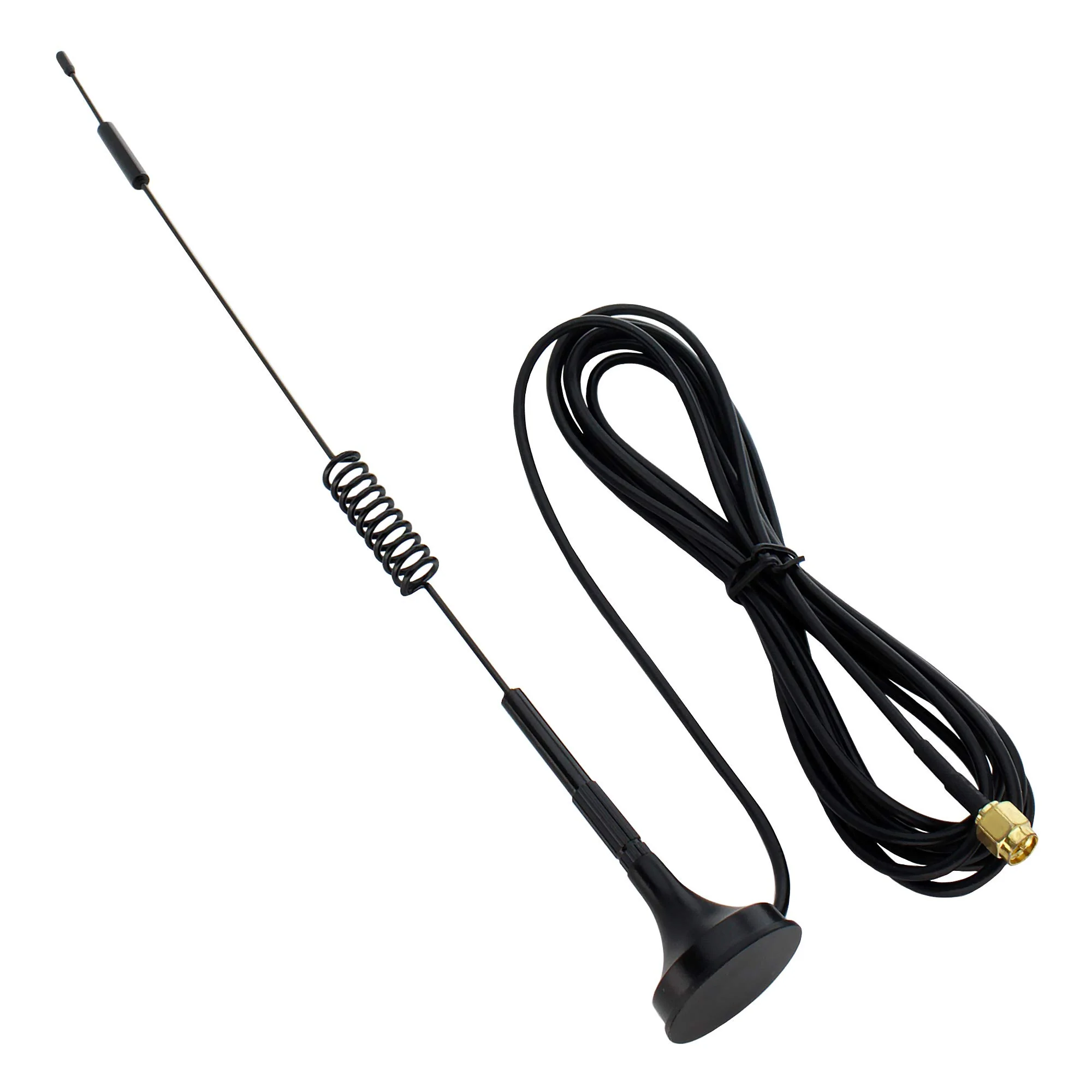 GSM Magnetic Spring Antenna for 4G Routers SMA MALE