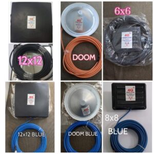 antenna 6x6 8x8 12x12 doom with normal and good wire