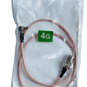 4G TS9 CRYSTAL WIRE PIN WITH TNC  FEMALE CONNECTOR