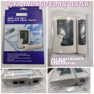 CABLE TESTER RG45 AND RG11